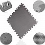 MOVIT Sada ochranných podložek, černá, 3 m²