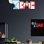 Dekorativní LED osvětlení BAR, 50 x 23 x 3 cm