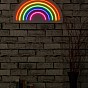 Dekorativní LED osvětlení, DUHA, 50 x 26 x 2 cm