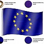 FLAGMASTER Vlajka Evropské Unie, 120 x 80 cm