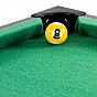 Mini kulečník pool s příslušenstvím 51 x 31 x 10 cm, tmavý