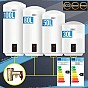 Aquamarin Elektrický ohřívač vody, 50 l, 2 kW