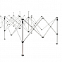Garden Konstrukce pro zahradní stan PROFI, 3 x 6 m