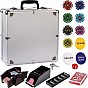 GamesPlanet® Poker set, 600 žetonů + míchačka karet