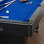 GamesPlanet® Kulečníkový stůl s vybavením 6ft, modrá