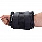Gorilla Sports Zátěžové manžety, černé, 2 x 3,5 kg