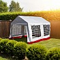 Zahradní párty stan 4 × 3 m – PVC plachta 400 g/m²