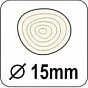 Nůžky zahradnické - 20 cm