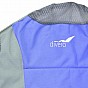 Skládací kempingová rybářská židle Divero Deluxe - modro/šedá