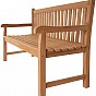 Zahradní lavice DIVERO 3-místná masiv 150 cm