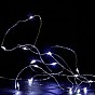 VOLTRONIC Sada 2 kusů světelných drátů 50 LED, studená bílá