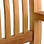 Zahradní lavice z teaku 180 cm – 3místná, masivní dřevo
