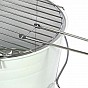 Mini BBQ gril vědro, bílý
