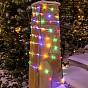 VOLTRONIC Solární světelná hadice 100 LED, barevná