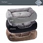 Petstuff Pelíšek pro psa, velikost S, 50 x 40 x 17 cm, šedý