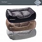 Petstuff Pelíšek pro psa, velikost S, 50 x 40 x 17 cm, černý