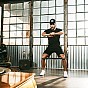 Gorilla Sports Fitness guma 20 lb, žlutá
