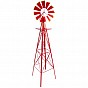 Větrný mlýn červený, 245 cm
