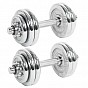 MOVIT Činkový set chrom, 30 kg