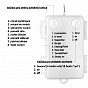 VOLTRONIC Světelný řetěz 10 m, 100 LED, teple bílý