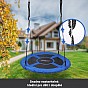 Physionics Houpačka ve tvaru kruhu, modrá, 100 cm
