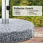 Anaterra Žulový podstavec slunečníku, 20 kg