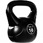 MOVIT Kettlebell činka, 18 kg, černá