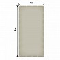 JAGO Plachta 650 g/m², hliníková oka, šedá, 4 x 8 m