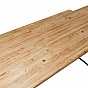 Pivní set 220 cm z jedlového dřeva, skládací, nosnost 250 kg