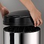 Automatický odpadkový koš 50 l se senzorem, nerez, stříbrný