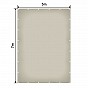 JAGO Plachta 650 g/m², hliníková oka, šedá, 5 x 7 m