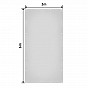 JAGO Plachta 650 g/m², hliníková oka, bílá, 3 x 6 m