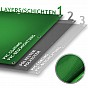 JAGO Plachta 650 g/m², hliníková oka, zelená, 3 x 6 m