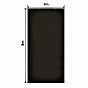 JAGO Plachta 650 g/m², hliníková oka, černá, 4 x 8 m