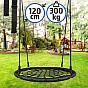 Physionics Houpačka ve tvaru kruhu, síť, 120 cm, černá