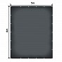 JAGO Plachta 650 g/m², hliníková oka, antracit, 5 x 6 m