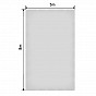 JAGO Plachta 650 g/m², hliníková oka, bílá, 5 x 8 m