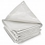 JAGO Plachta 650 g/m², hliníková oka, bílá, 2 x 3 m