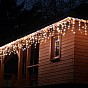 VOLTRONIC Světelný déšť 15 m, 600 LED, teple/studeně bílý