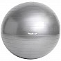Gymnastický míč MOVIT s pumpou - 75 cm - stříbrný