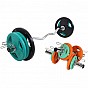 Gorilla Sports Nakládací činkový set, 75 kg