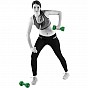 MOVIT set 4 párů neoprenových činek - 10 kg