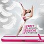 Physionics Airtrack nafukovací žíněnka, 8 m, růžová