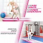 Physionics Airtrack nafukovací žíněnka, 8 m, růžová