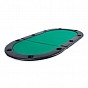GamesPlanet® Poker podložka, 208 x 106 x 3 cm, zelená