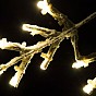 Vánoční LED dekorace, sněhová vločka, 30 cm, teple bílá