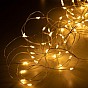 Světelný řetěz s časovačem 200 LED, teplá bílá
