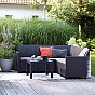 CLAIRE 5 SEAT CORNER set, grafit