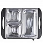 Jago Sada 2 bufetových ohřívačů jídel, 150 W, 2x2,5L a 4x1L