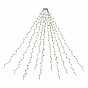 Světelný řetěz ve tvaru kuželu, 280 LED, teple bílá